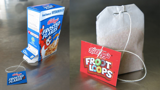 Sadly, cereal tea isn't a real product but, happily, cereal milk is
